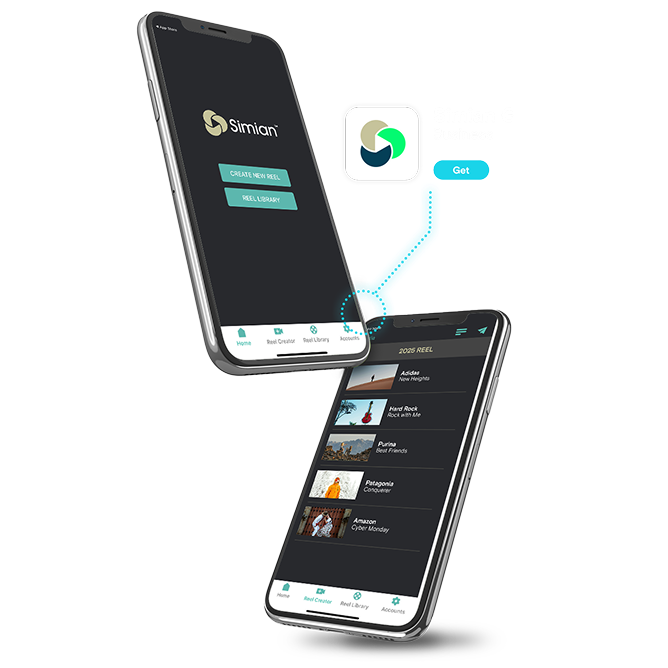 Simian Go mobile app